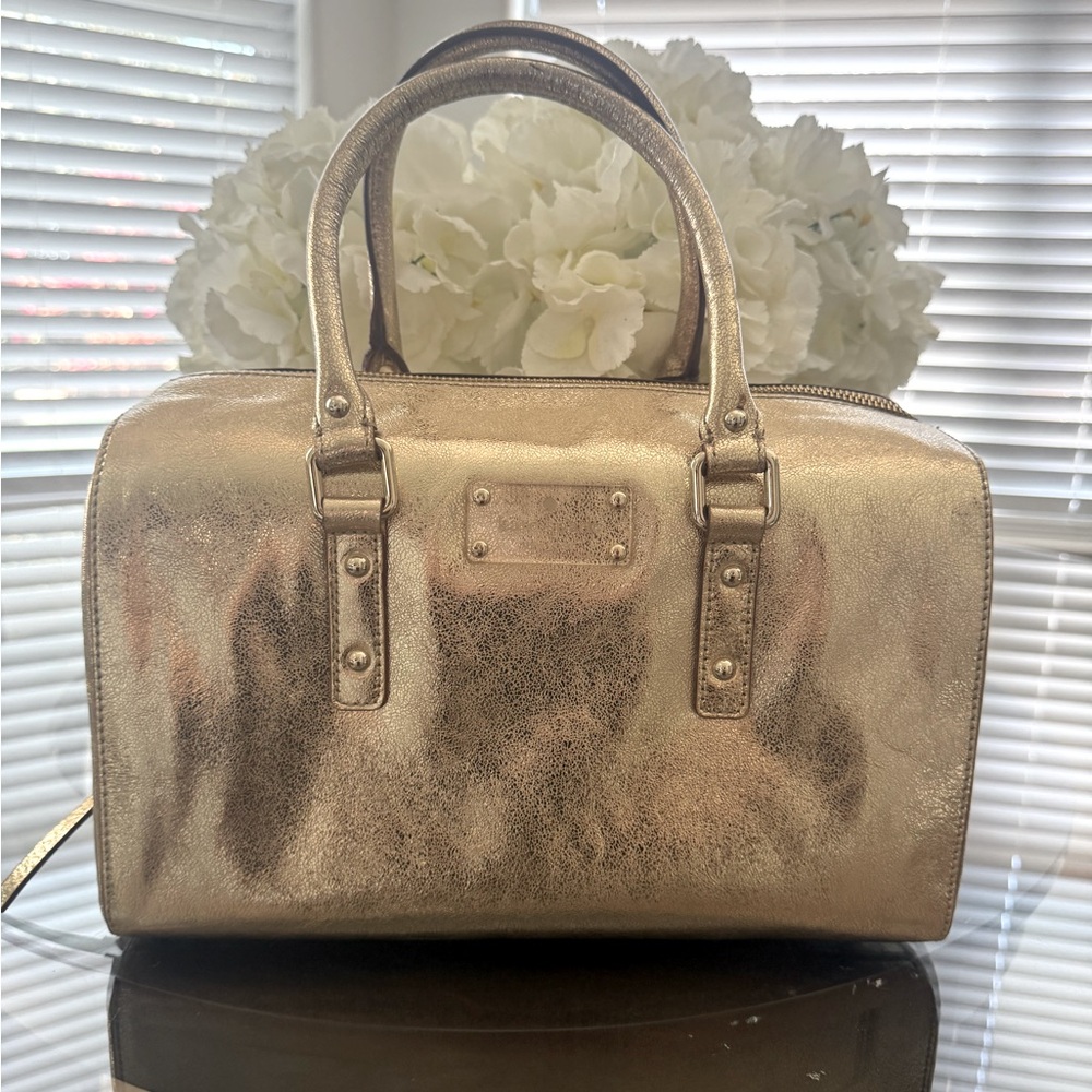 KATE SPADE Melinda Gold Leather